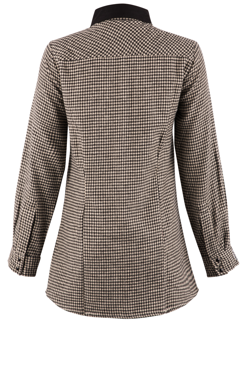 Tasha Polizzi Tall Grass Houndstooth Shirt