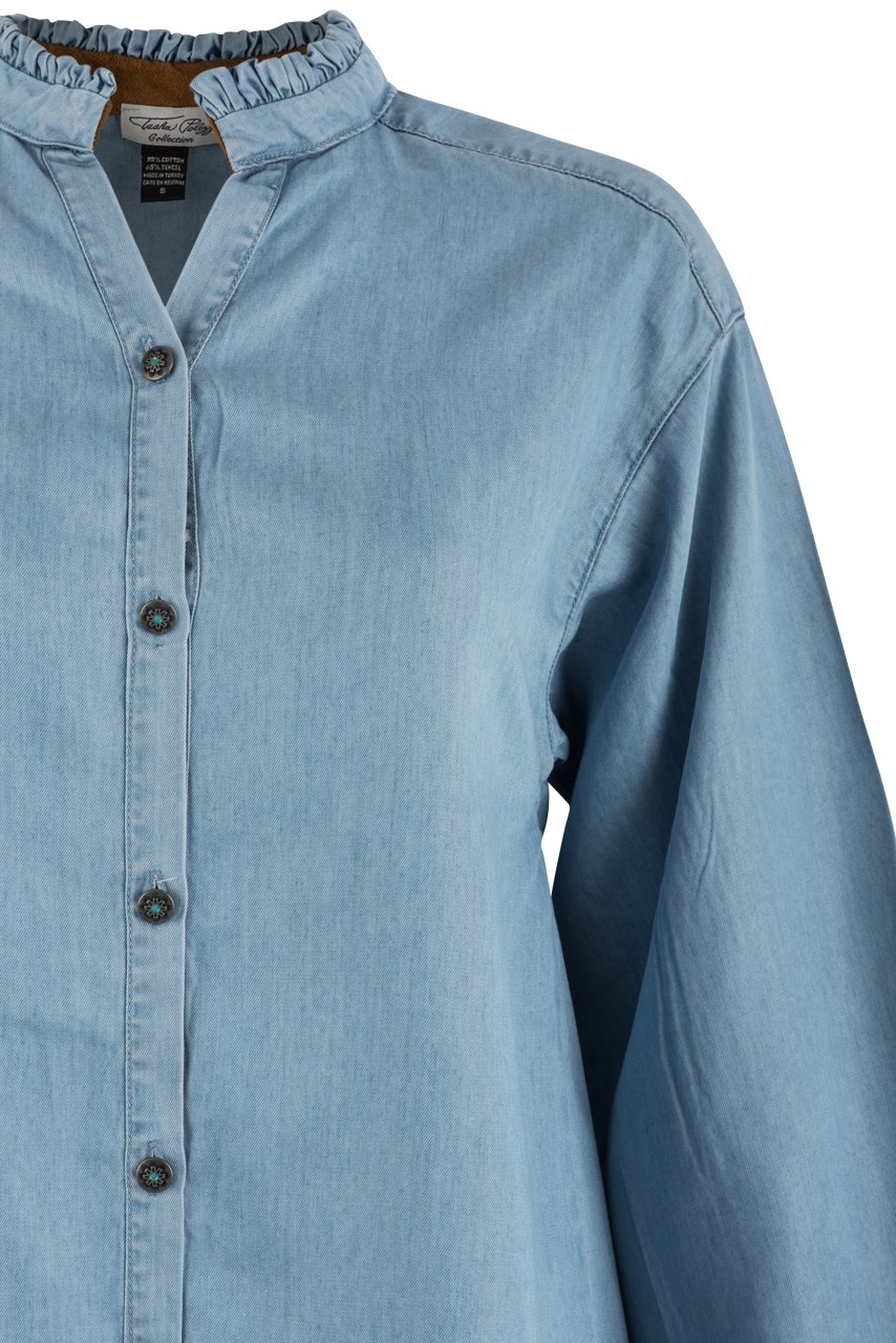 Tasha Polizzi Ruffle Blouse