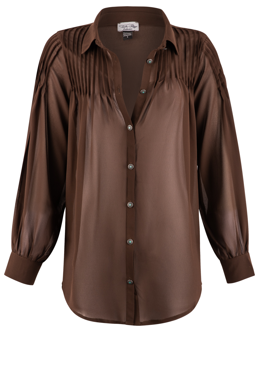 Tasha Polizzi Pleated Elle Top