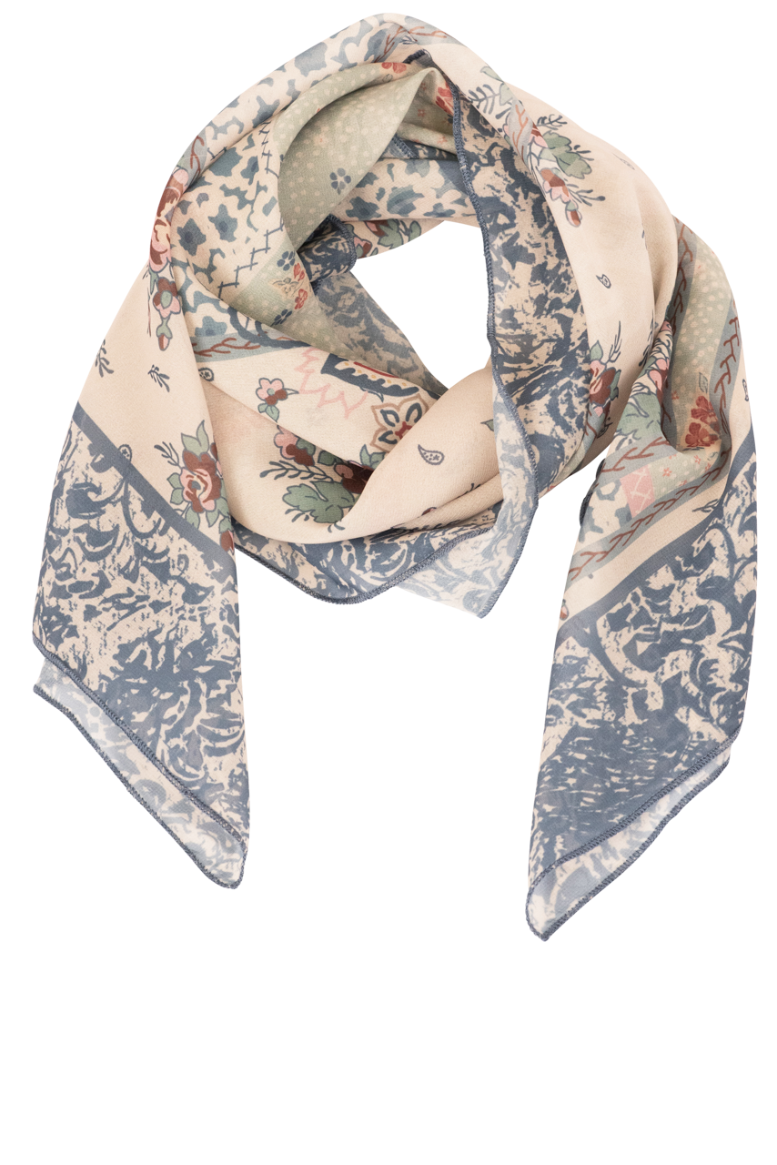 Tasha Polizzi Paisley Patchwork Scarf
