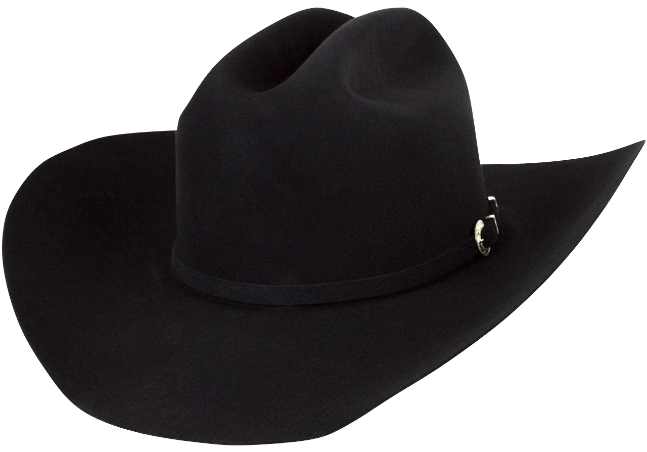 American Hat Co. 40X Black Felt Cowboy Hat