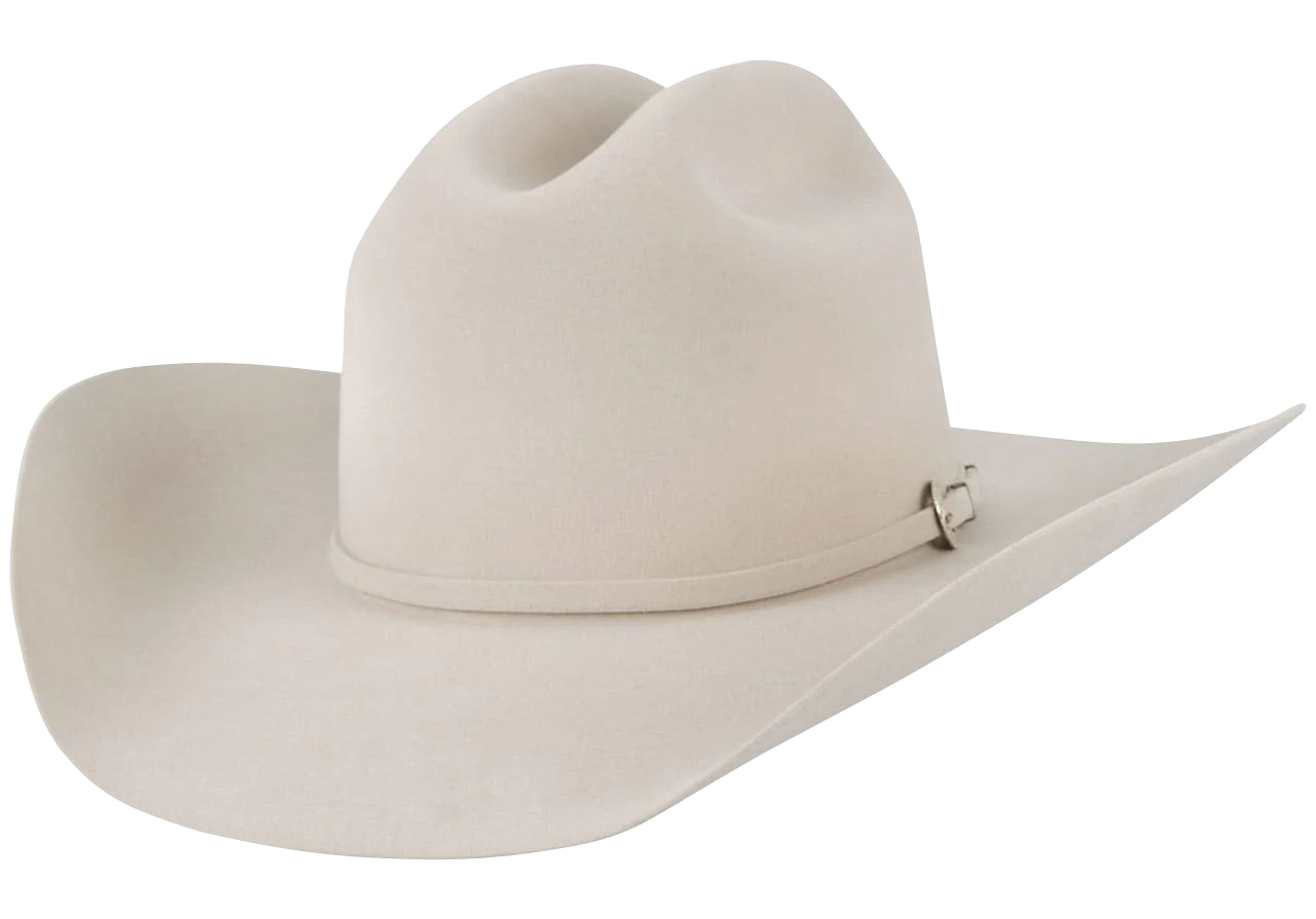 American Hat Co. 40X Silver Belly Felt Cowboy Hat Pinto Ranch