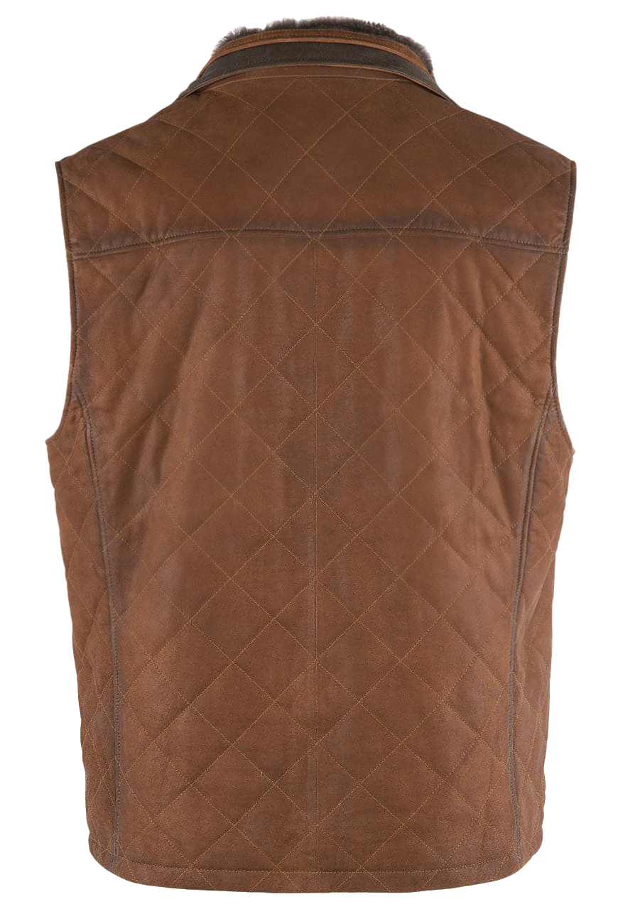 Madison Creek Beaver Creek Bourbon Goat Suede Vest