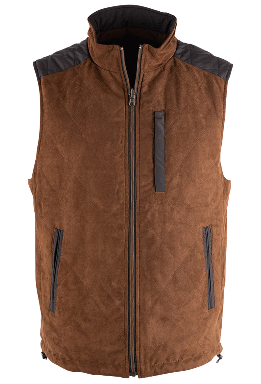 Madison Creek High Point Reversible Vest - Brown/Black