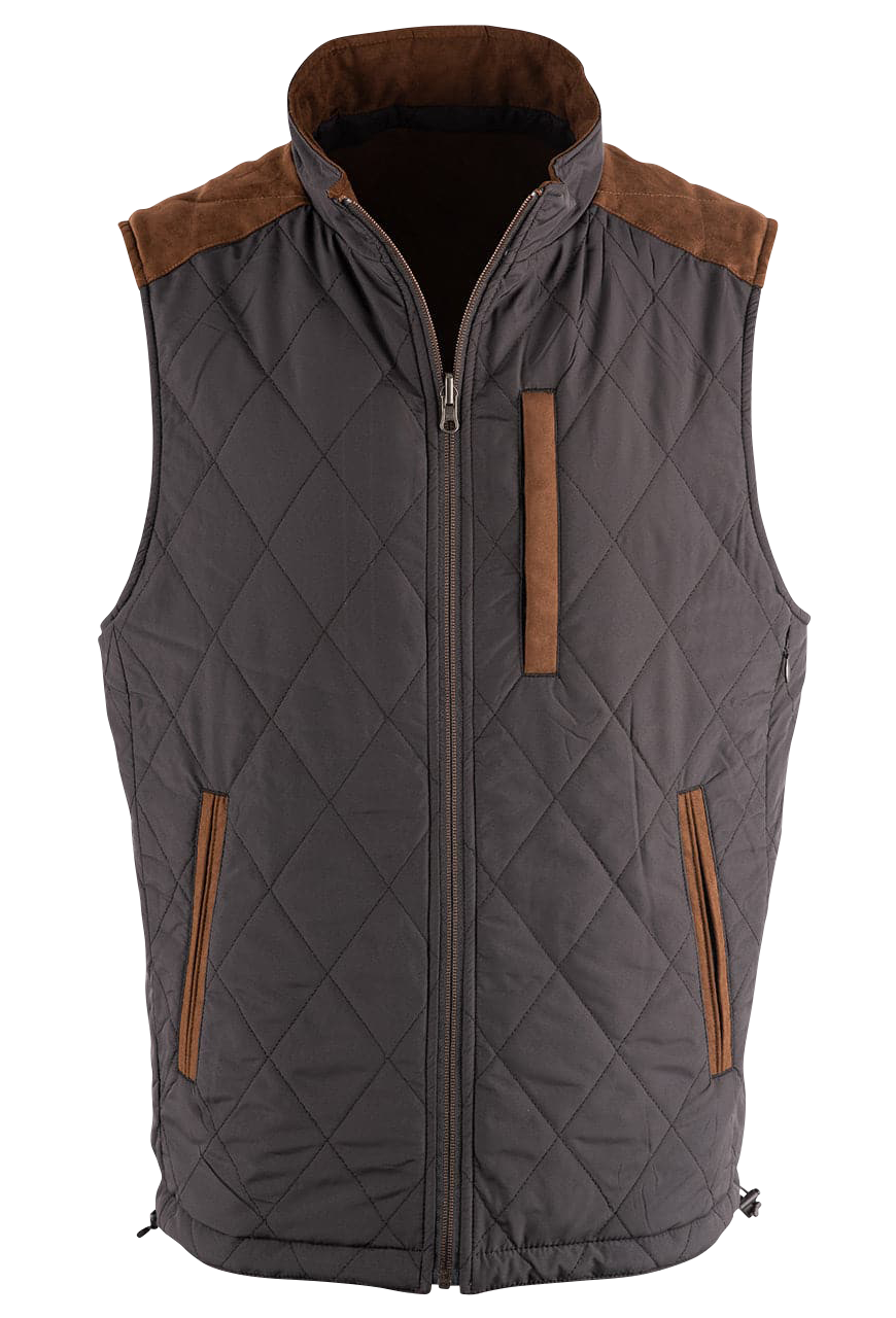 Madison Creek High Point Reversible Vest - Brown/Black