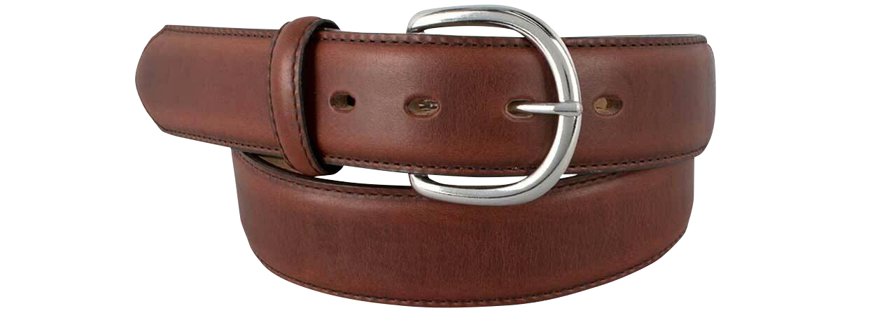 Justin 1.25" Classic Western Belt - Dark Brown