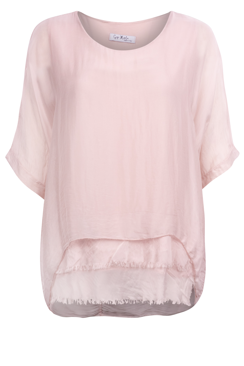 Gigi 3/4 Sleeve Tiered Top