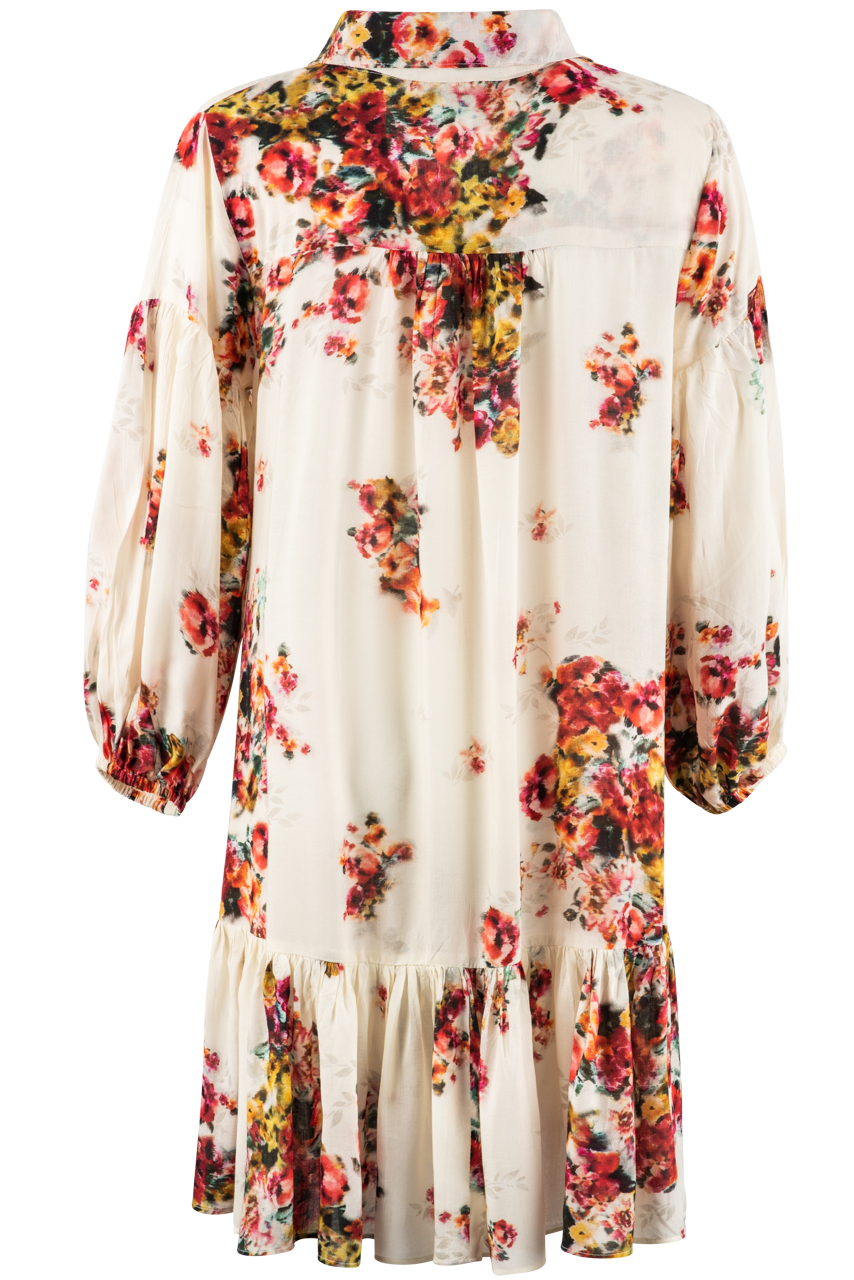 Vintage Collection Floral Flounce Dress