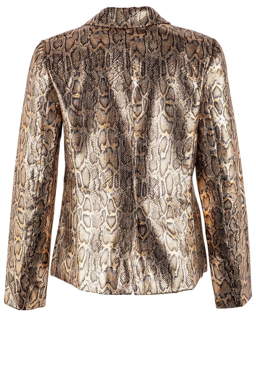 Dolce Cabo Snake Skin Blazer