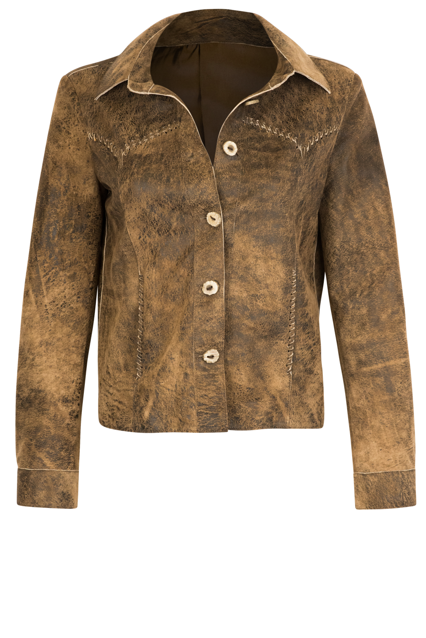 Juan Antonio Suede Safari Jacket