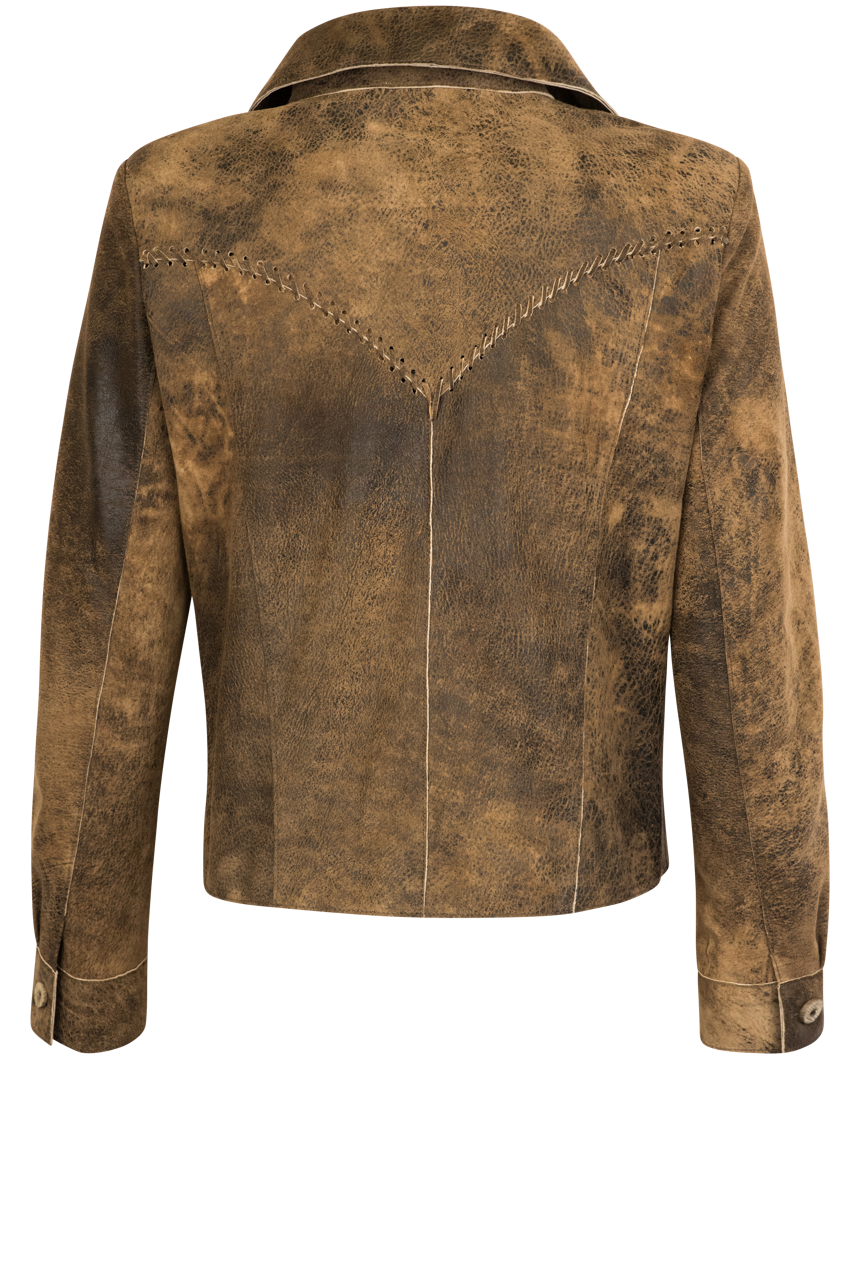 Juan Antonio Suede Safari Jacket