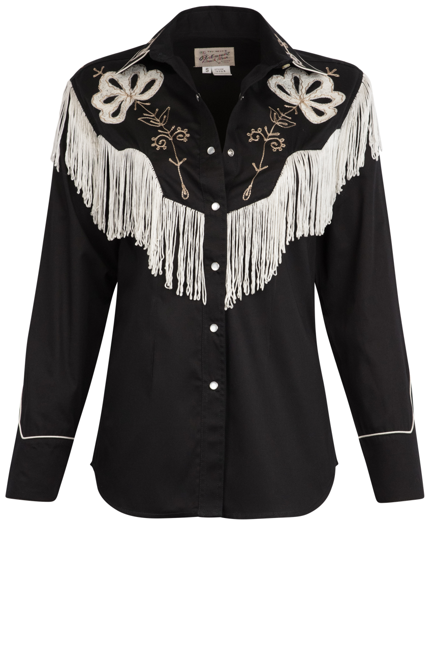 Rockmount Ranch Wear Vintage Fringe Top