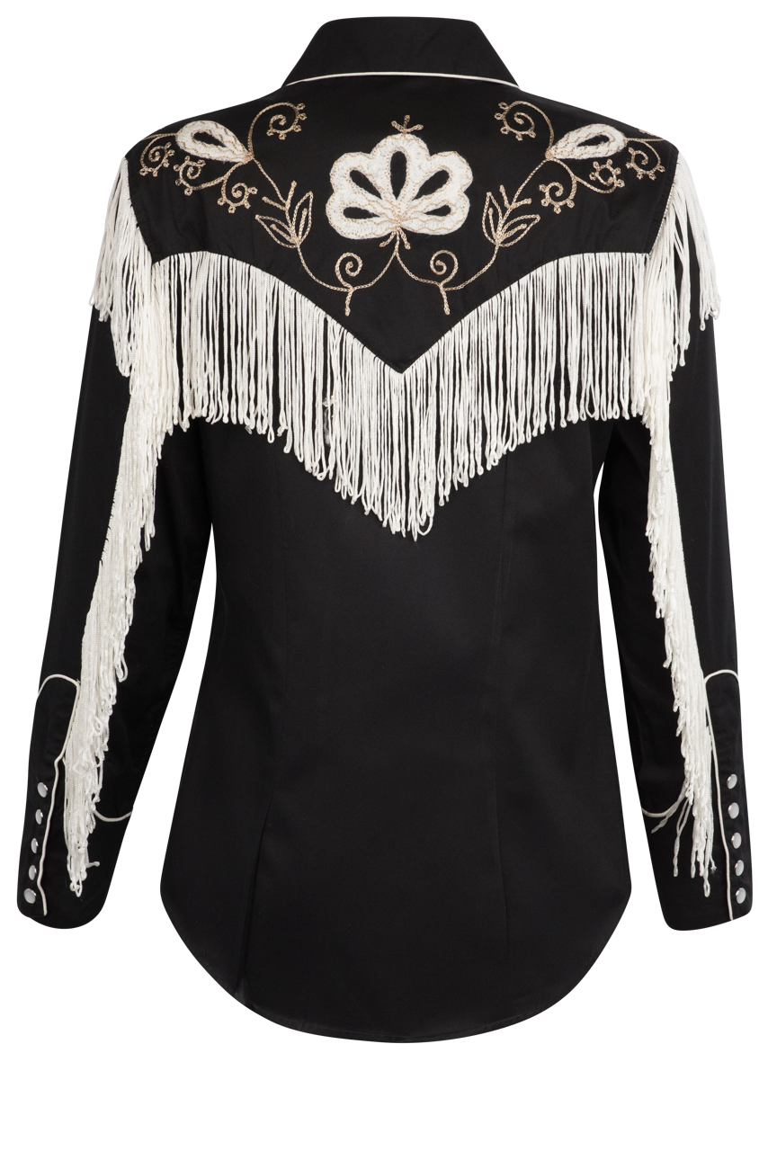 Rockmount Ranch Wear Vintage Fringe Top