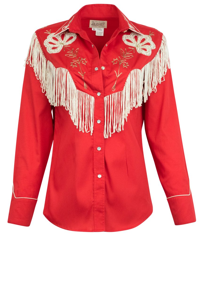 Rockmount Ranch Wear Vintage Fringe Top