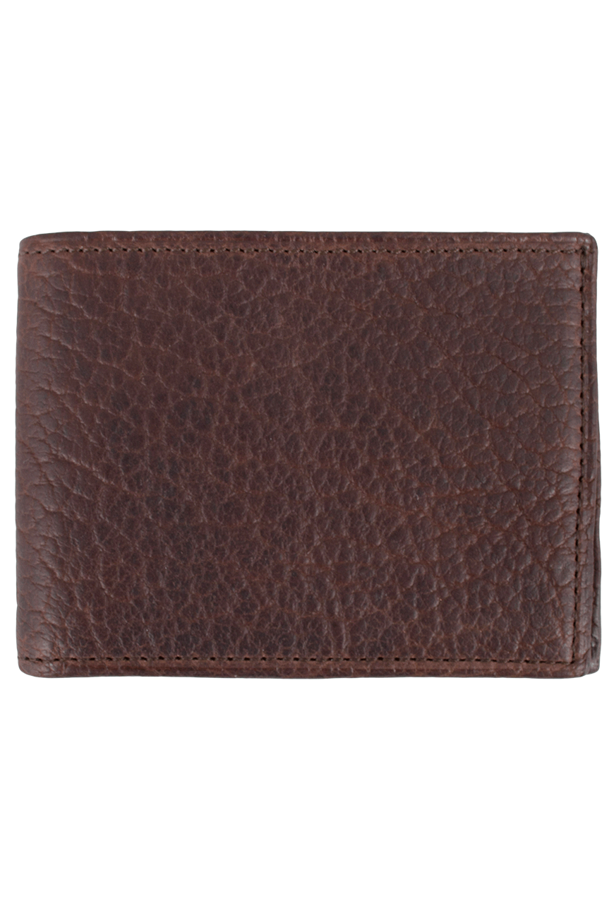 Pinto Ranch Slim Fold Bison Wallet