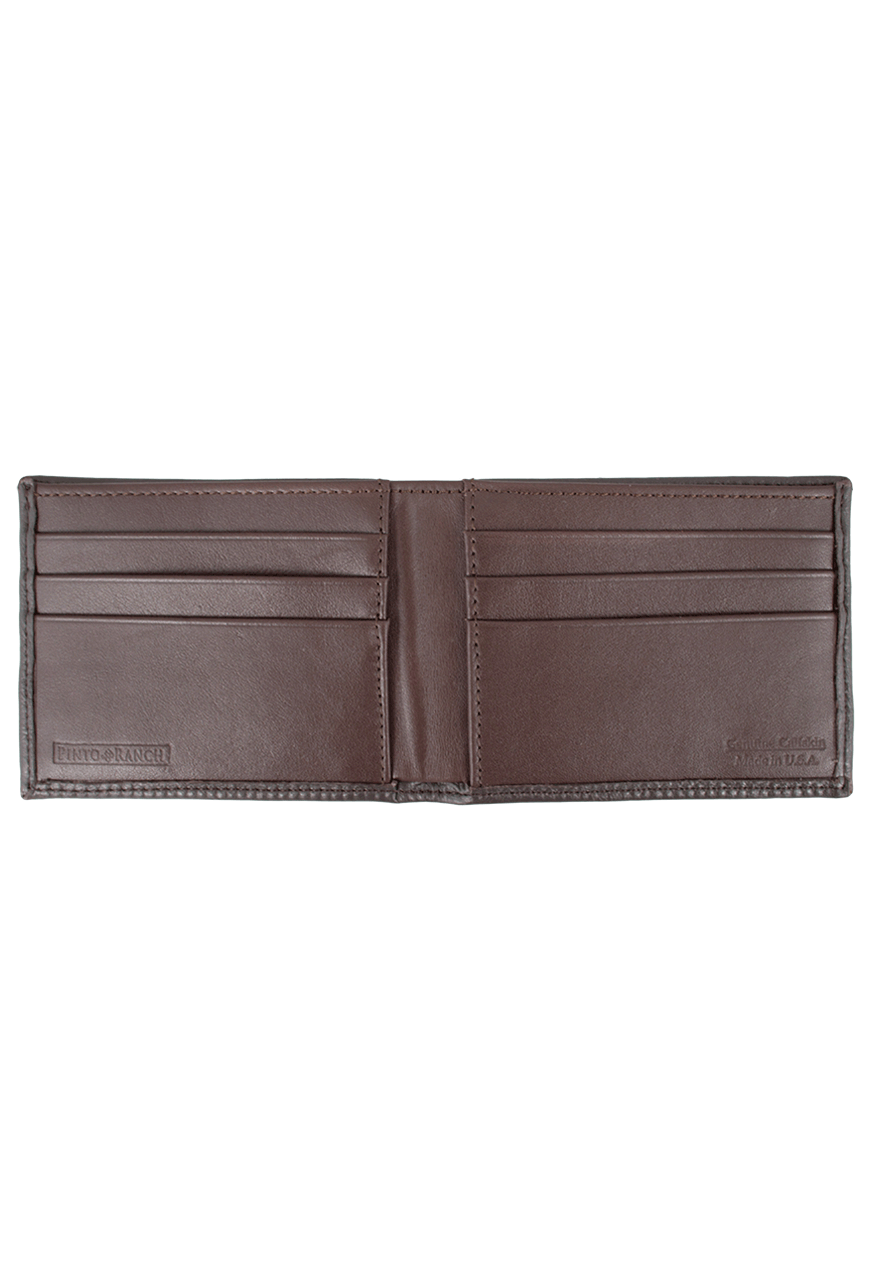 Pinto Ranch Calf Slim Fold Wallet