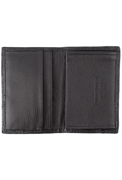 Pinto Ranch Ostrich Gusseted Card Case