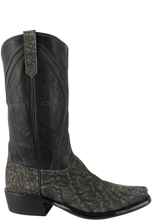 Rios of Mercedes Safari Gray Elephant Cowboy Boots - Granite