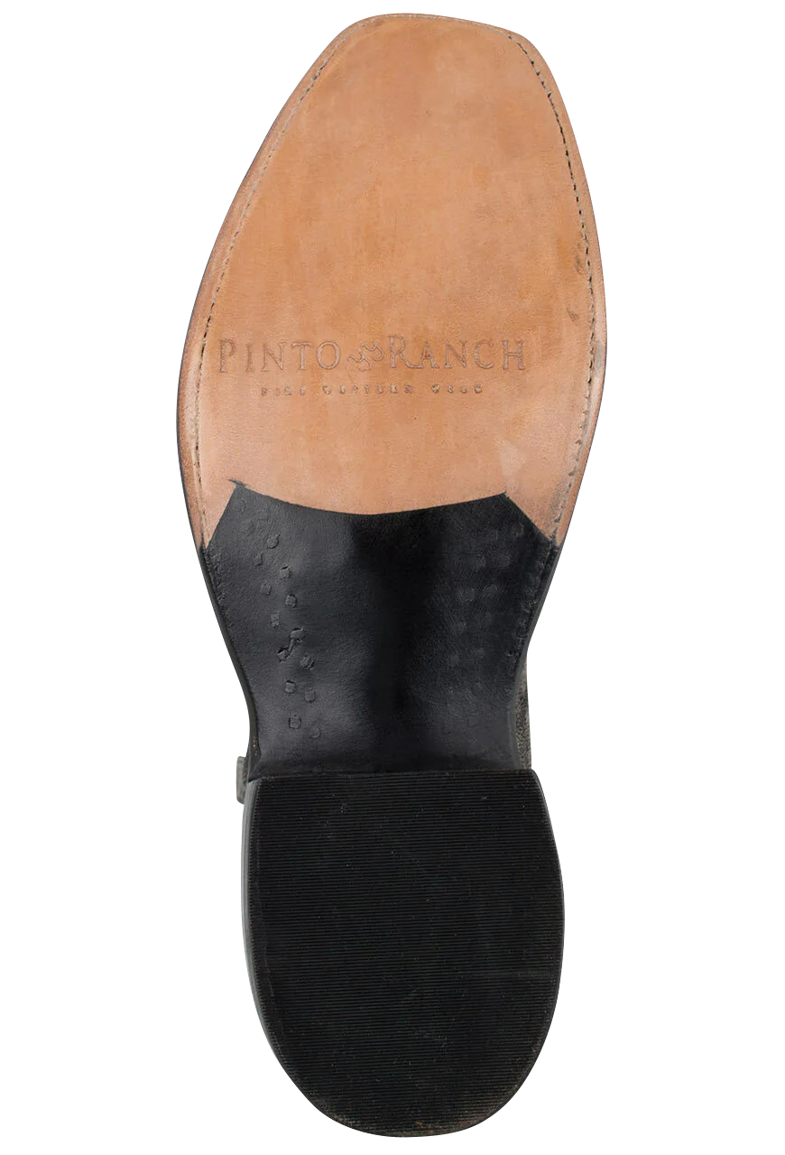 Rios of Mercedes Safari Gray Elephant Cowboy Boots - Granite