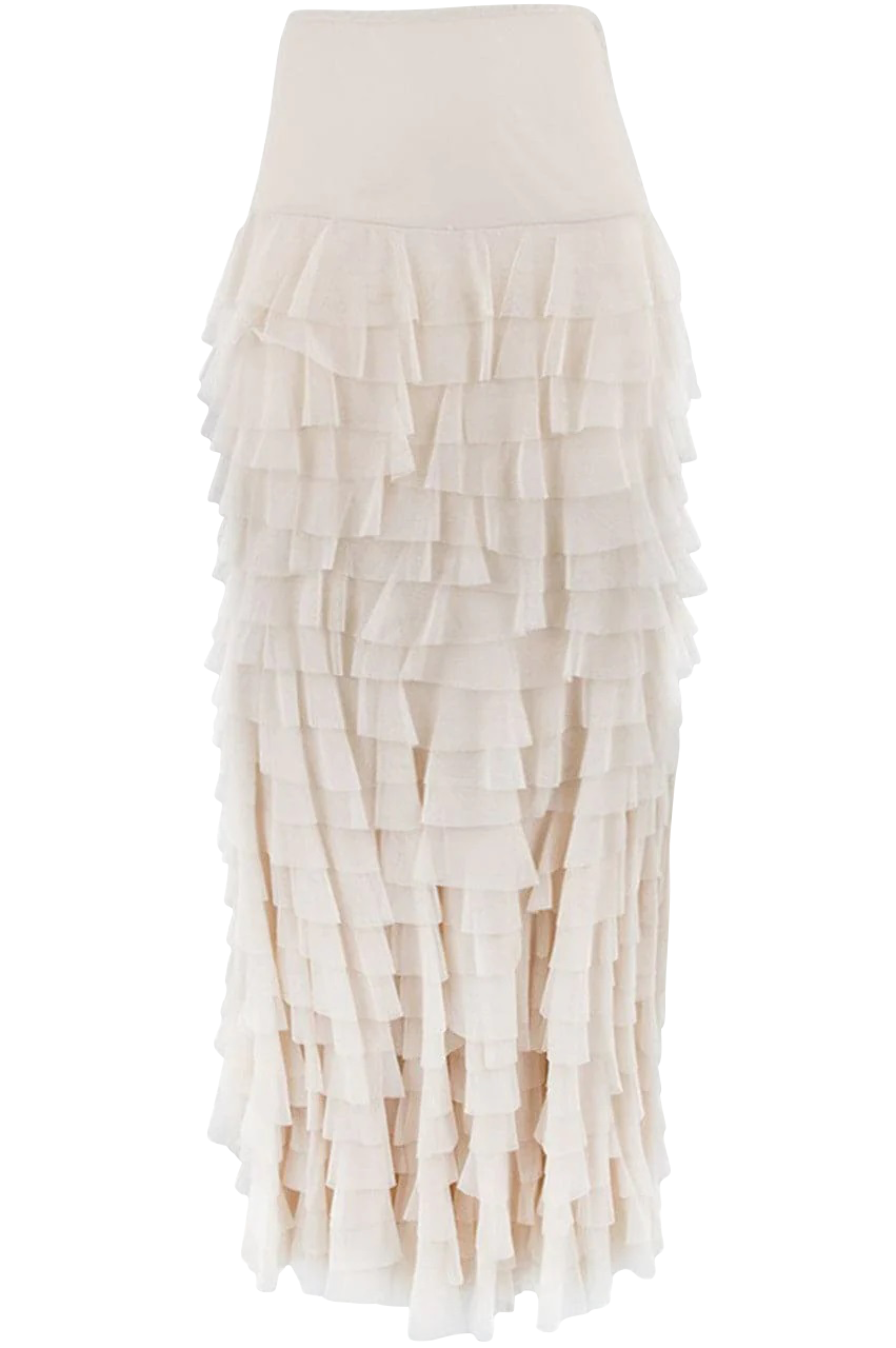 Tiered clearance vintage skirt