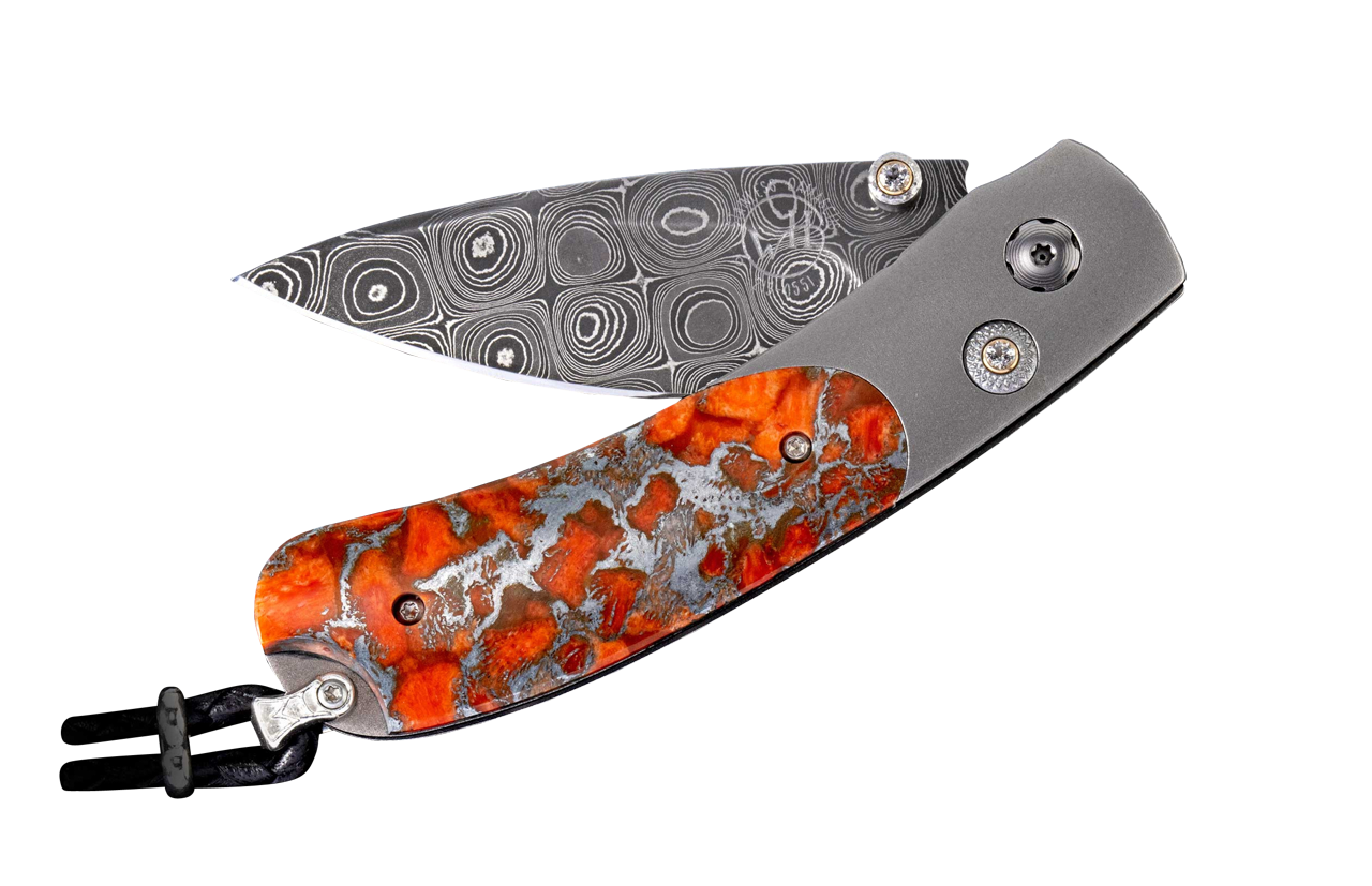 William Henry Kestrel Fire Storm Pocket Knife
