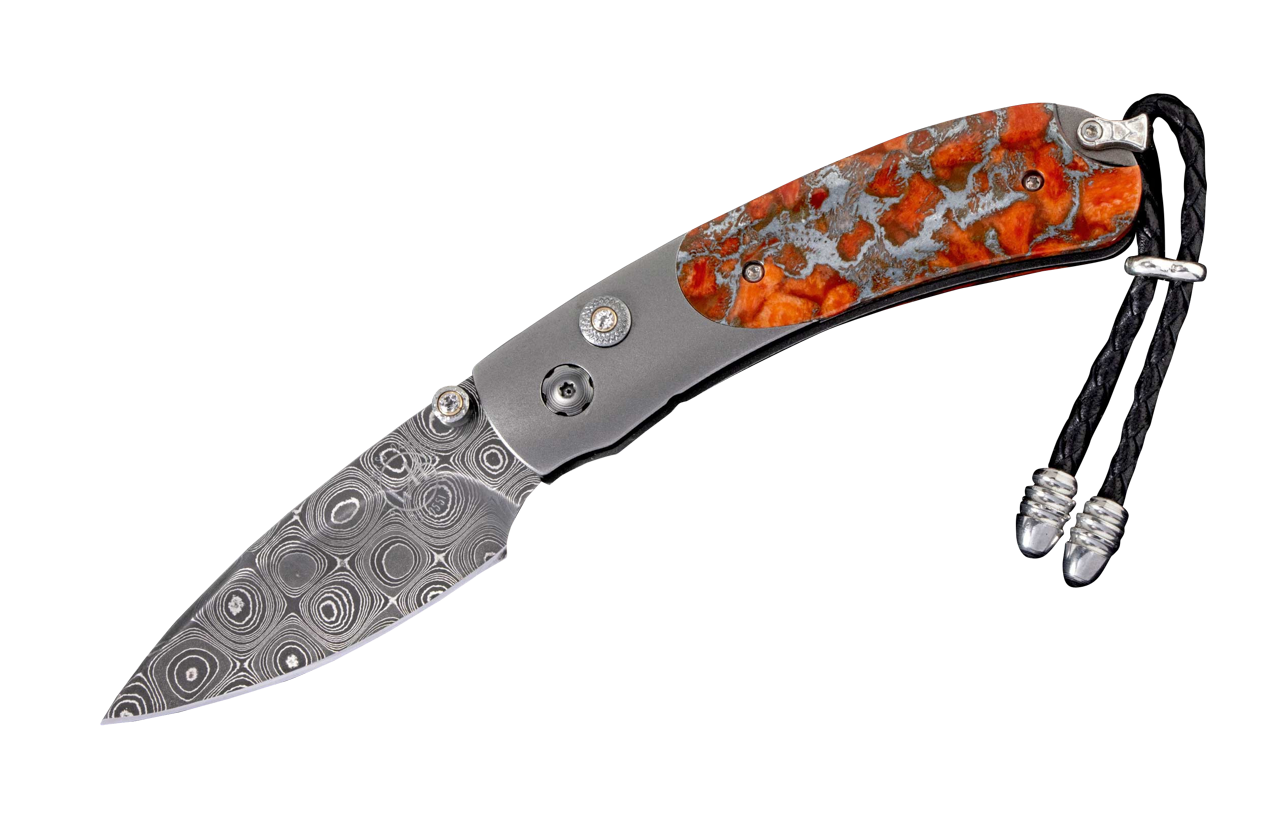 William Henry Kestrel Fire Storm Pocket Knife