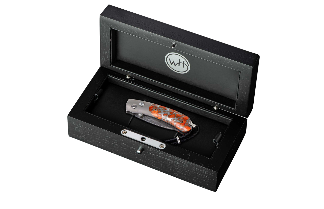 William Henry Kestrel Fire Storm Pocket Knife