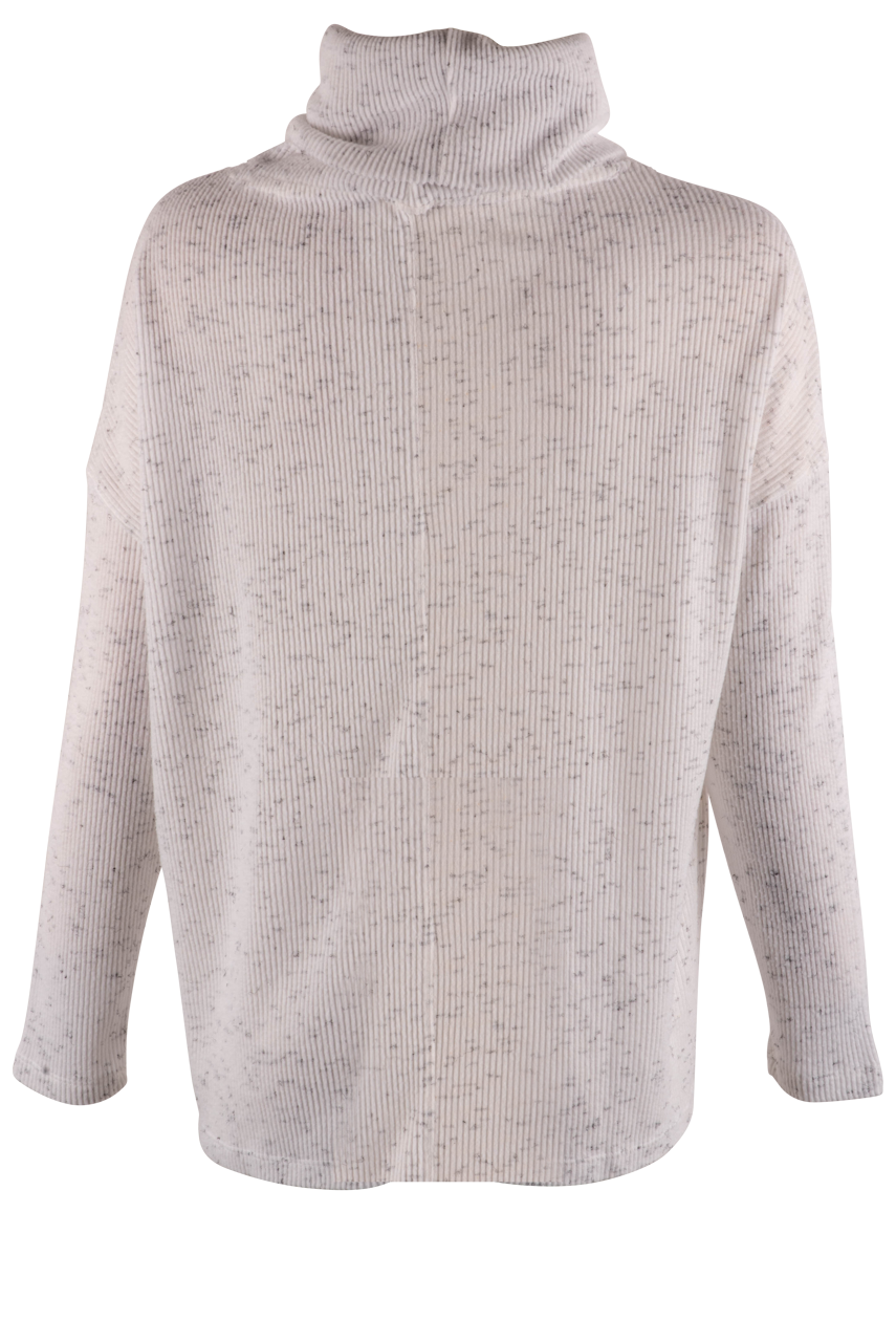 Dylan Fuzzy Cowl Neck Top