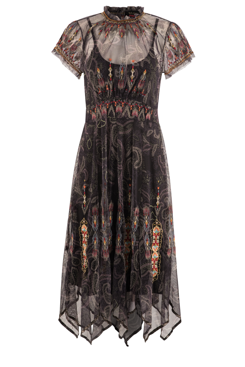 Johnny Was Leticia Mesh Dress