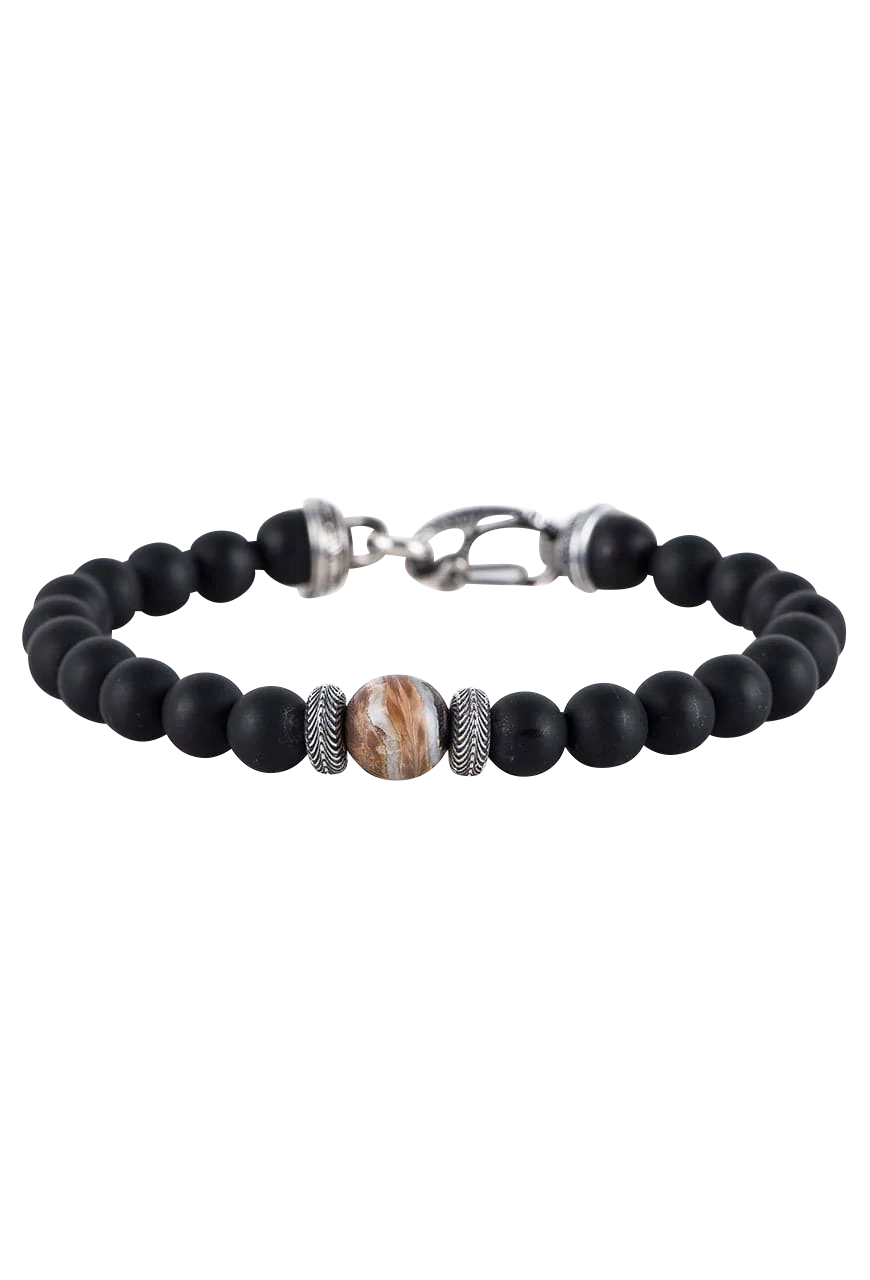 William Henry Onyx Mammoth Bracelet