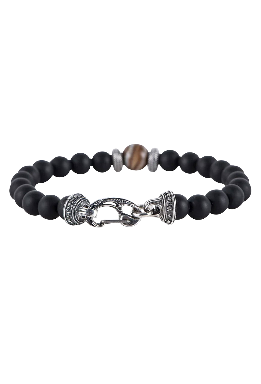 William Henry Onyx Mammoth Bracelet