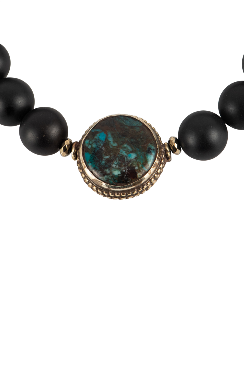 Breathe Deep Designs Onyx Stone Bracelet