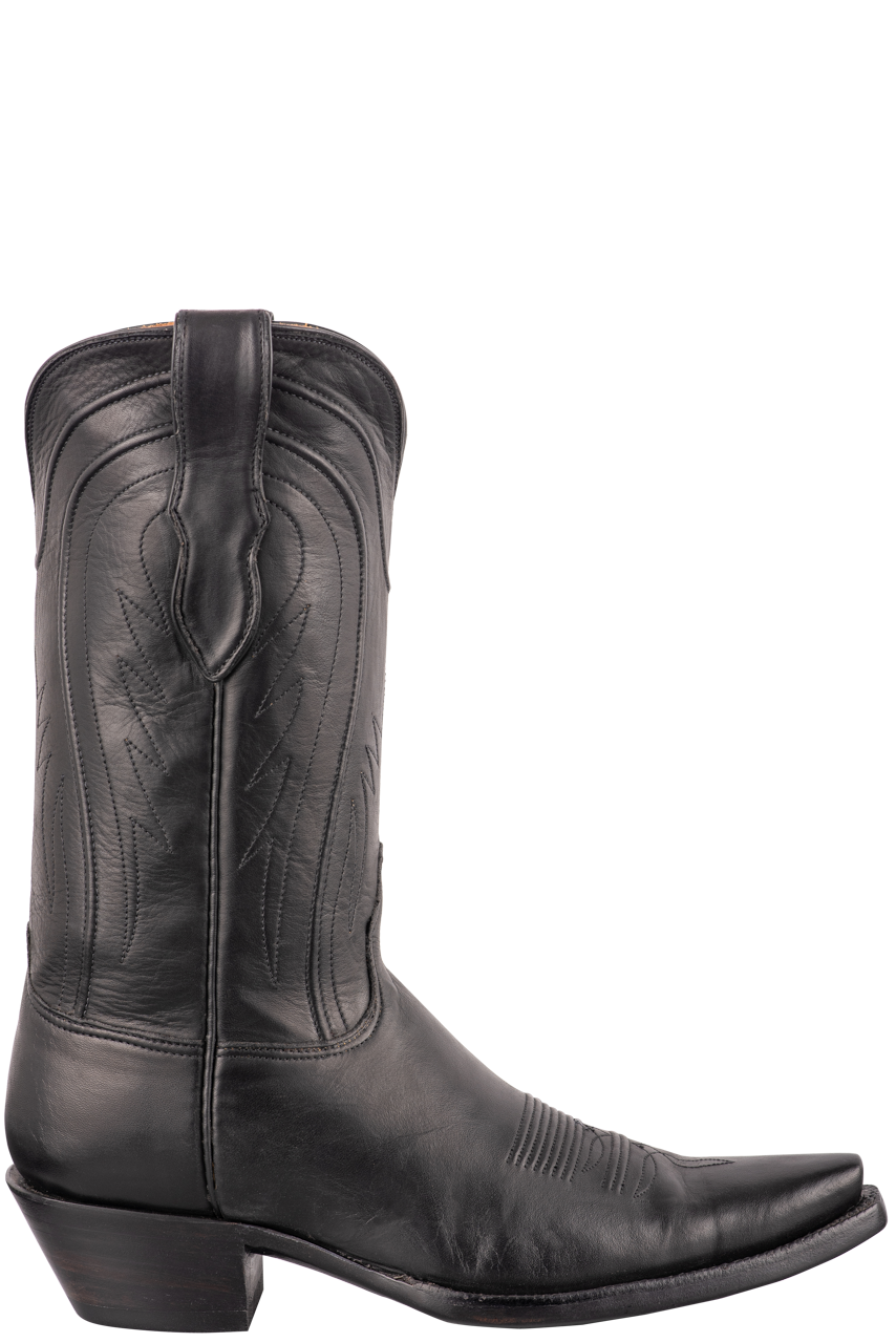 Black Jack Exclusive Ranch Hand Cowboy Boots - Black