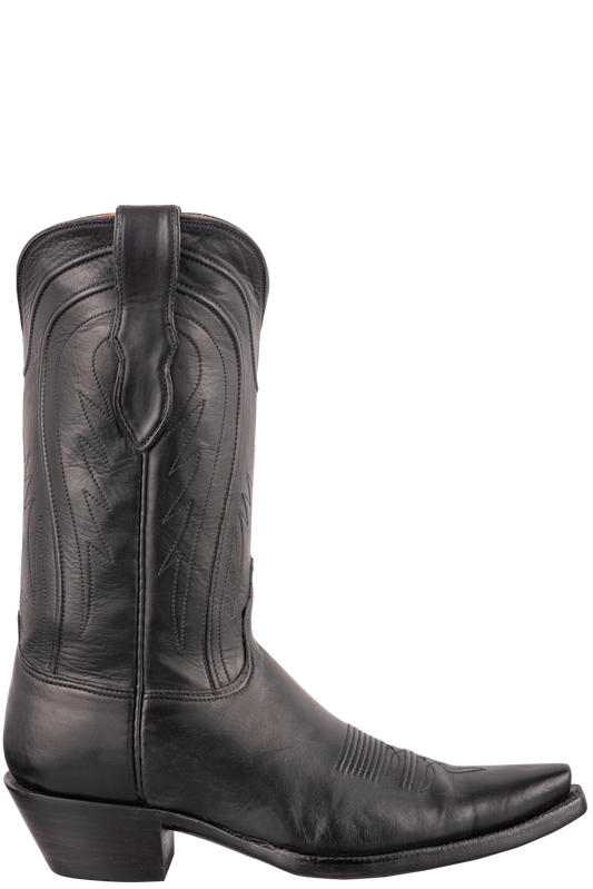 Black Jack Exclusive Ranch Hand Cowboy Boots - Black