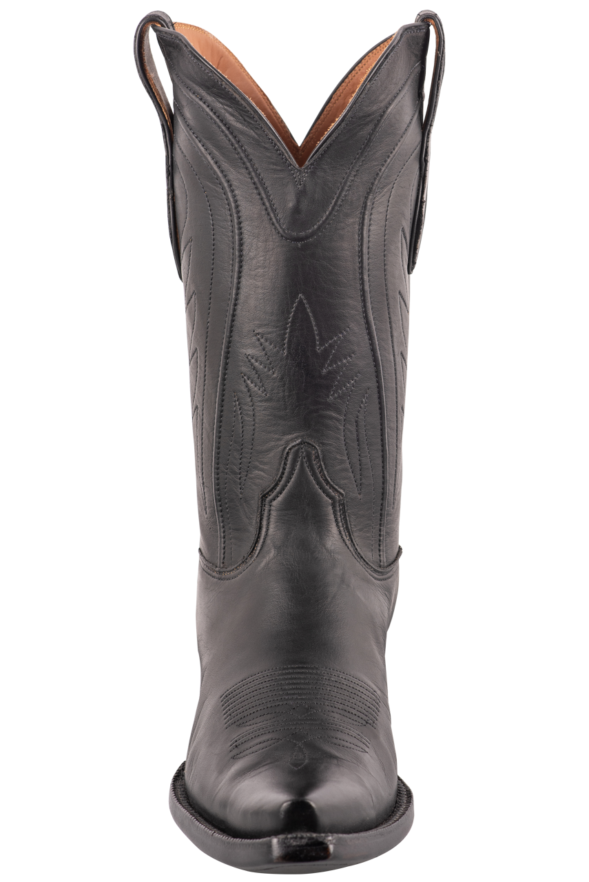 Black Jack Exclusive Ranch Hand Cowboy Boots - Black