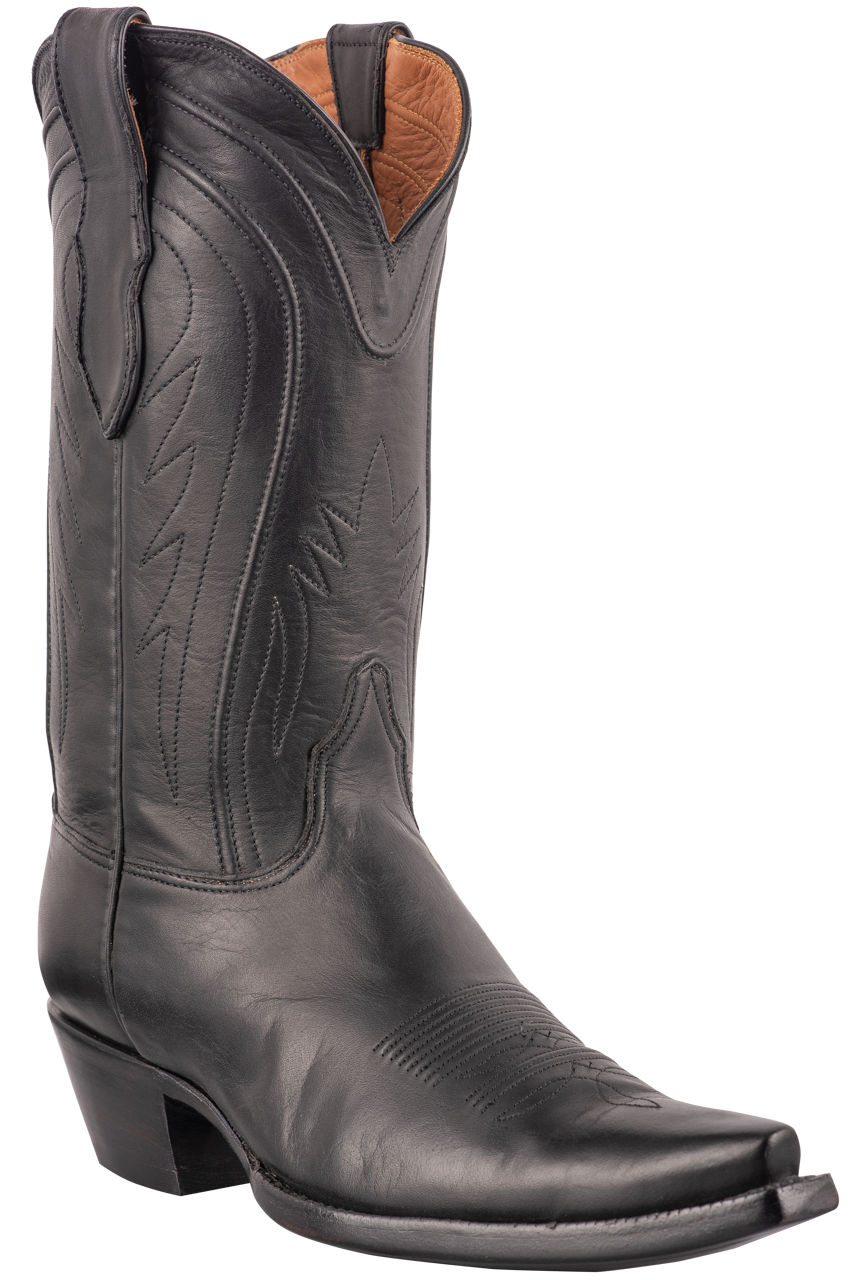 Black Jack Exclusive Ranch Hand Cowboy Boots - Black