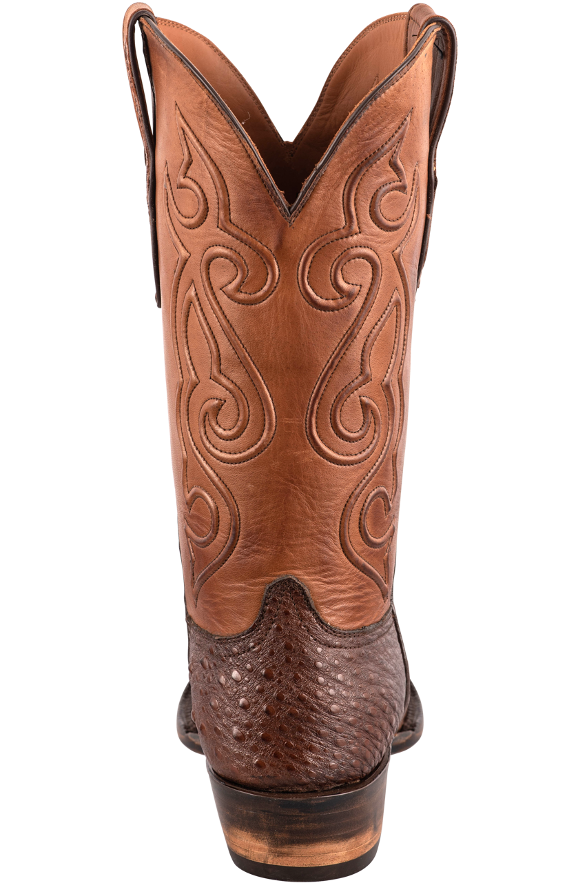 Black Jack Exclusive Snapping Turtle Cowboy Boots - Brown