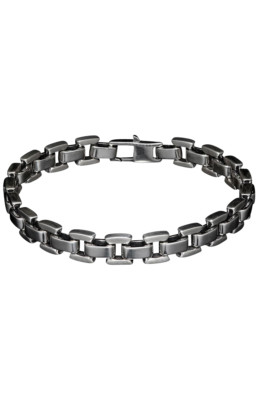 William Henry Sleek Silver Bracelet