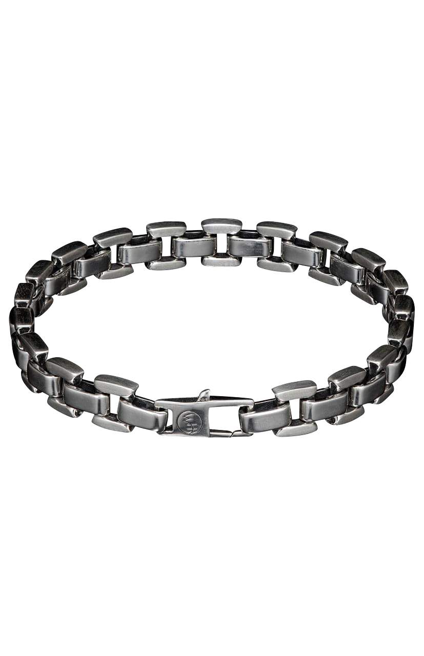 William Henry Sleek Silver Bracelet