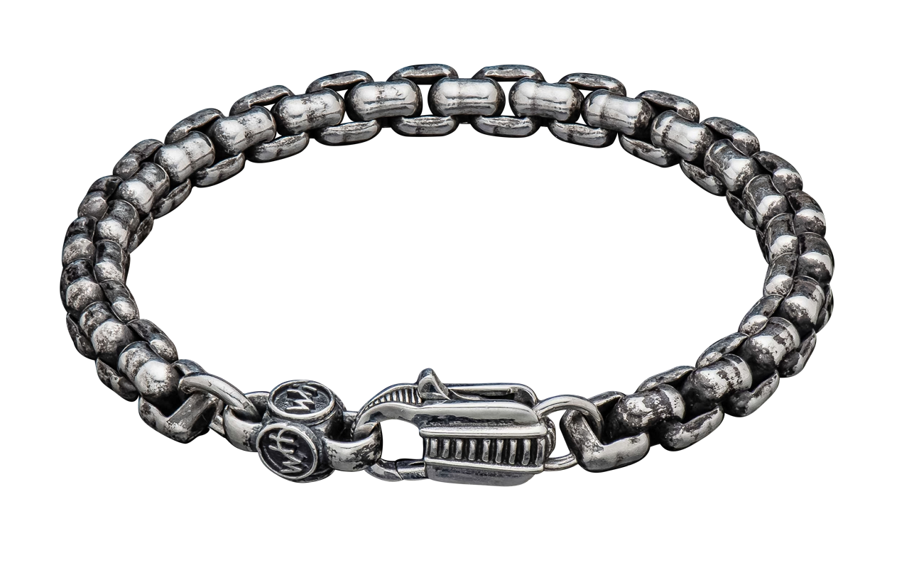 William Henry Geometric Link Bracelet