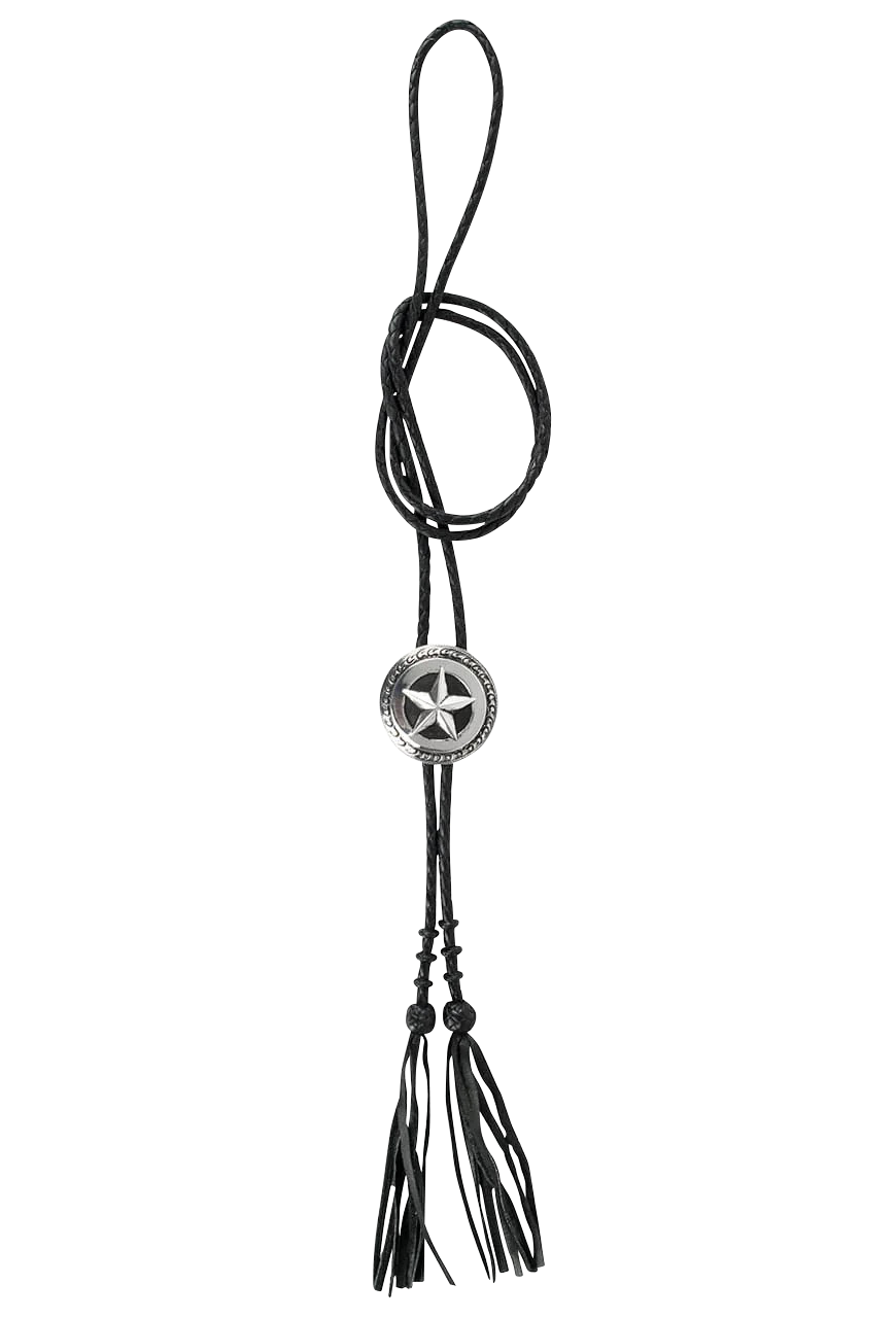 Silver King Ranger Star Bolo Tie