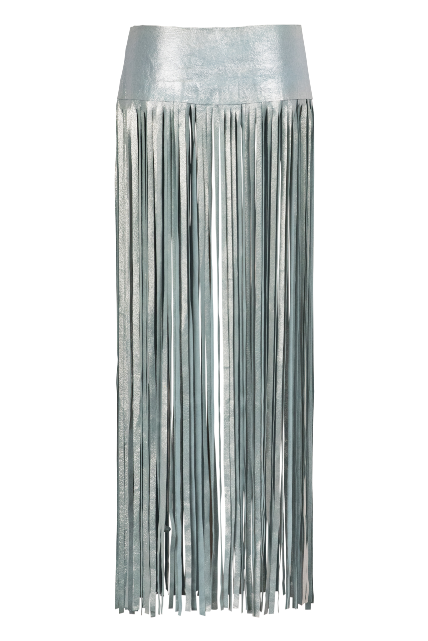 Pat Dahnke Kids Long Fringe Suede Belt