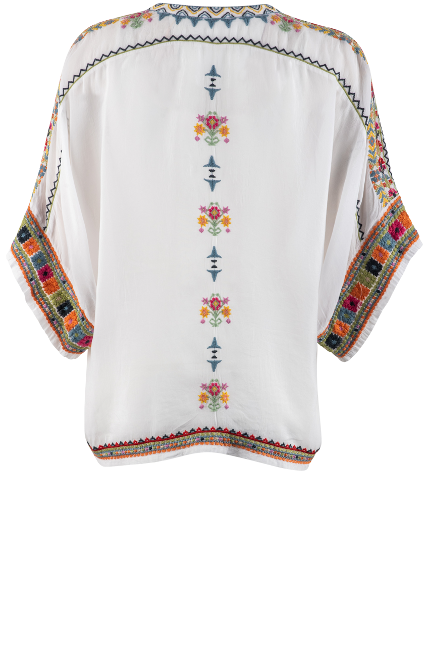 Johnny Embroidered Was Xylia Blouse