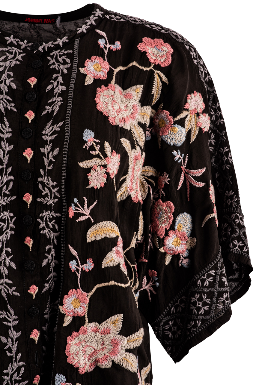 Johnny Was Mulane Blouse - Black