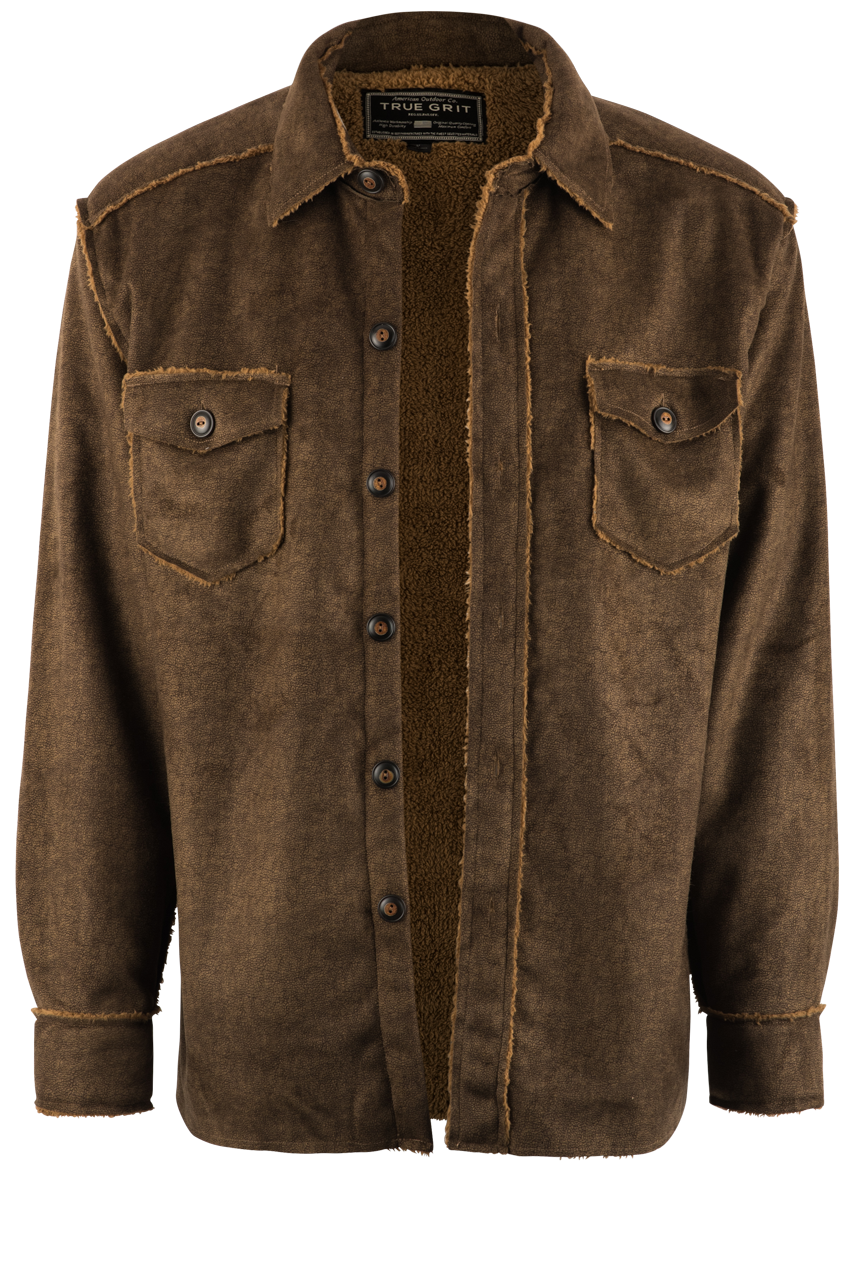 True Grit Pebble Sueded Soho Jacket