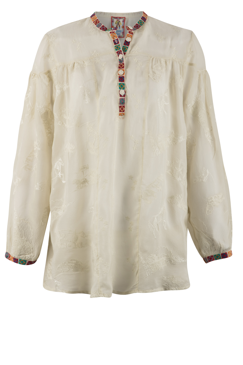 Johnny Was Santa Fe Tunic Top