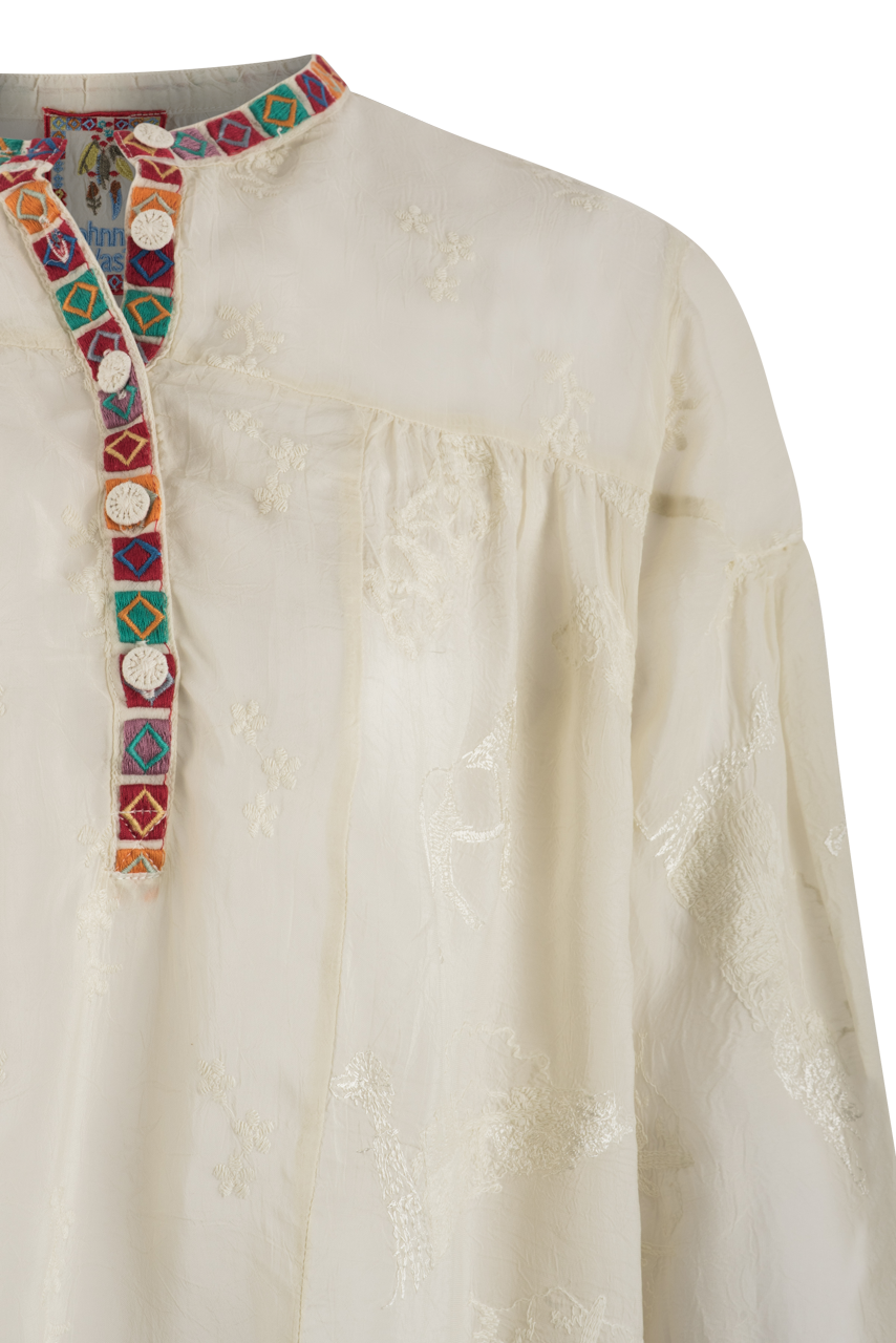 Johnny Was Santa Fe Tunic Top