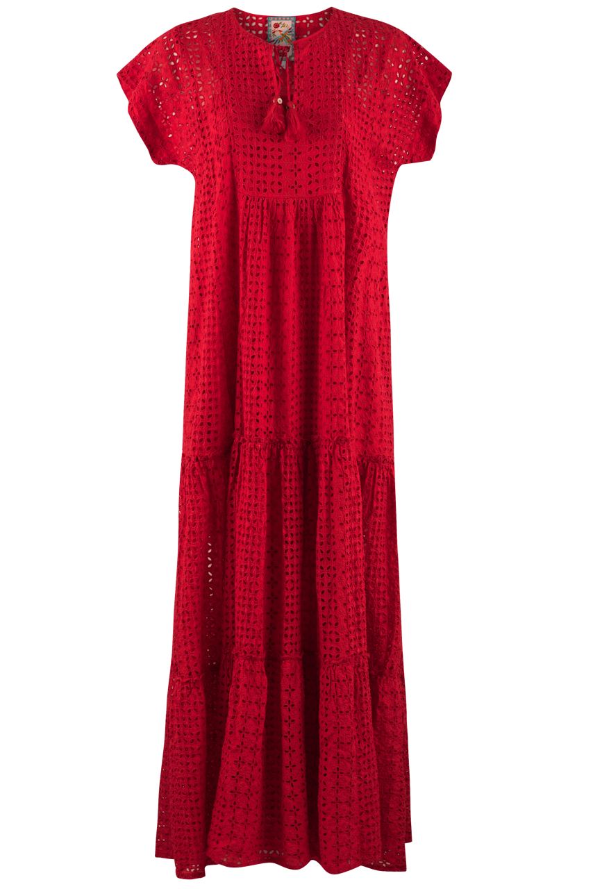Johnny Was Aurelia Eyelet Dress