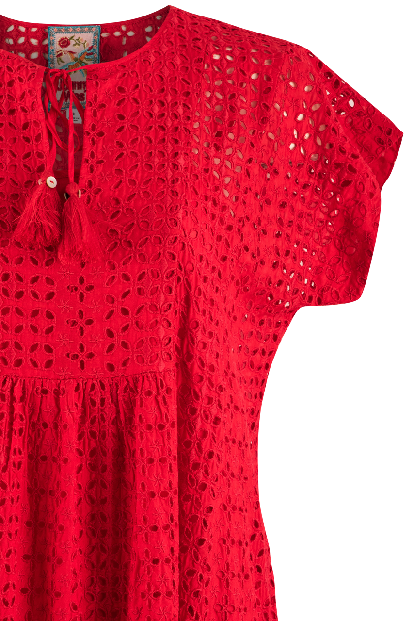 Johnny Was Aurelia Eyelet Dress
