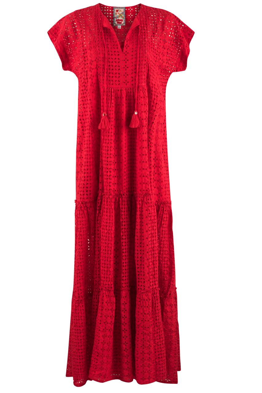 Johnny Was Aurelia Eyelet Dress
